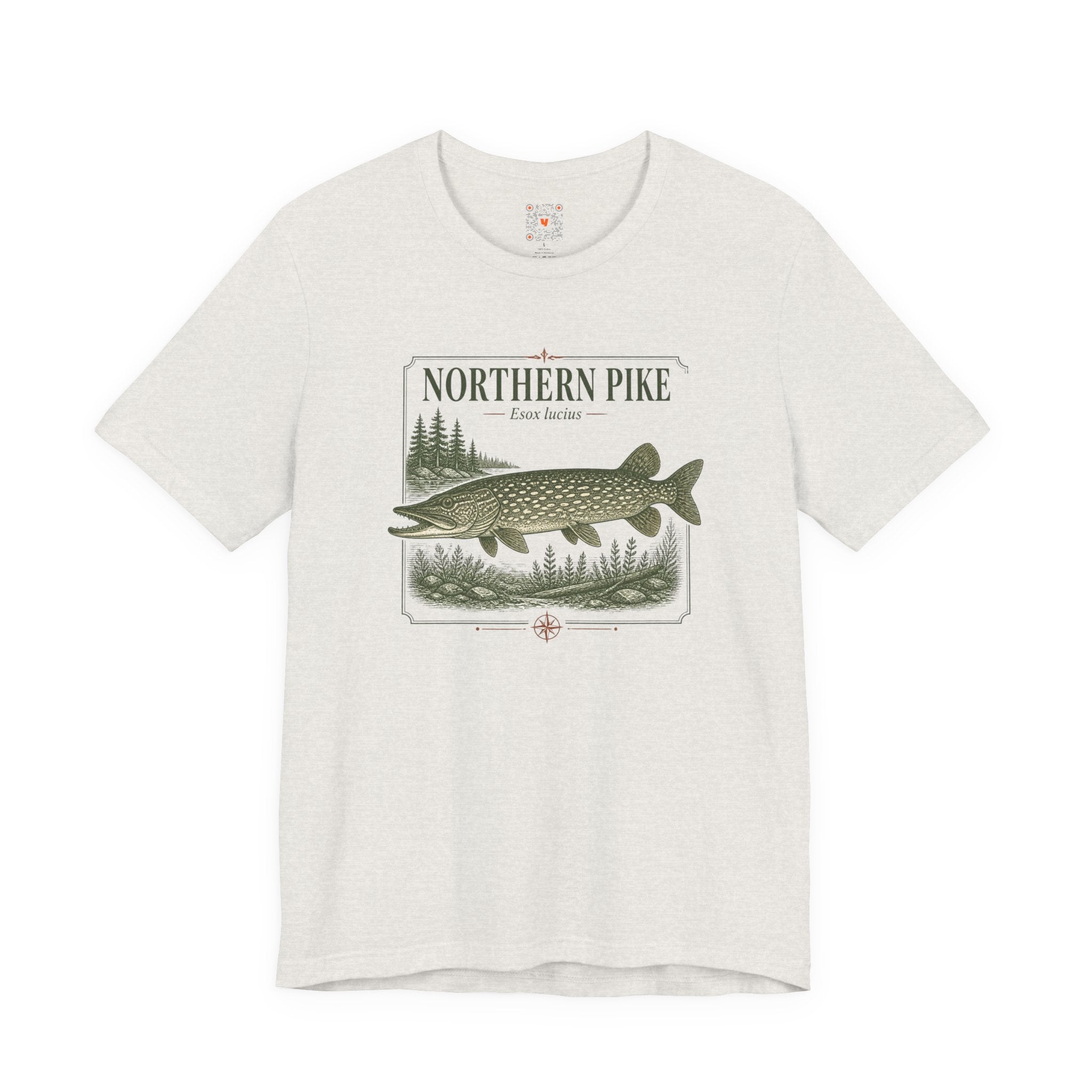 Northern Pike Fishing Tee
