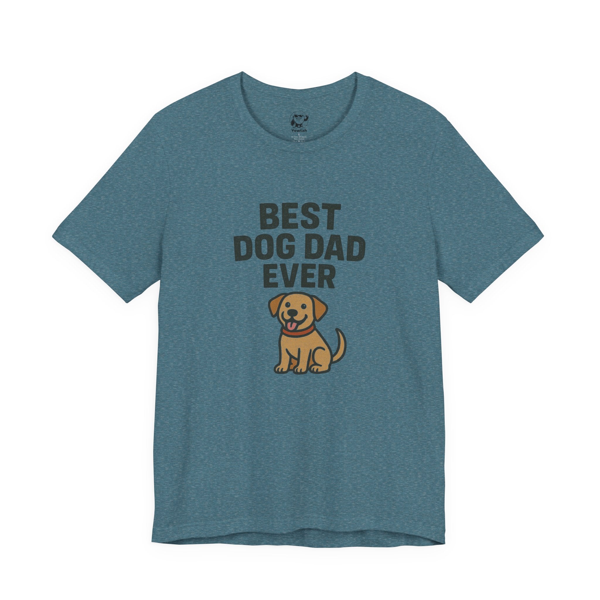 Best Dog Dad Ever T-Shirt — Cute Puppy Father’s Day Tee