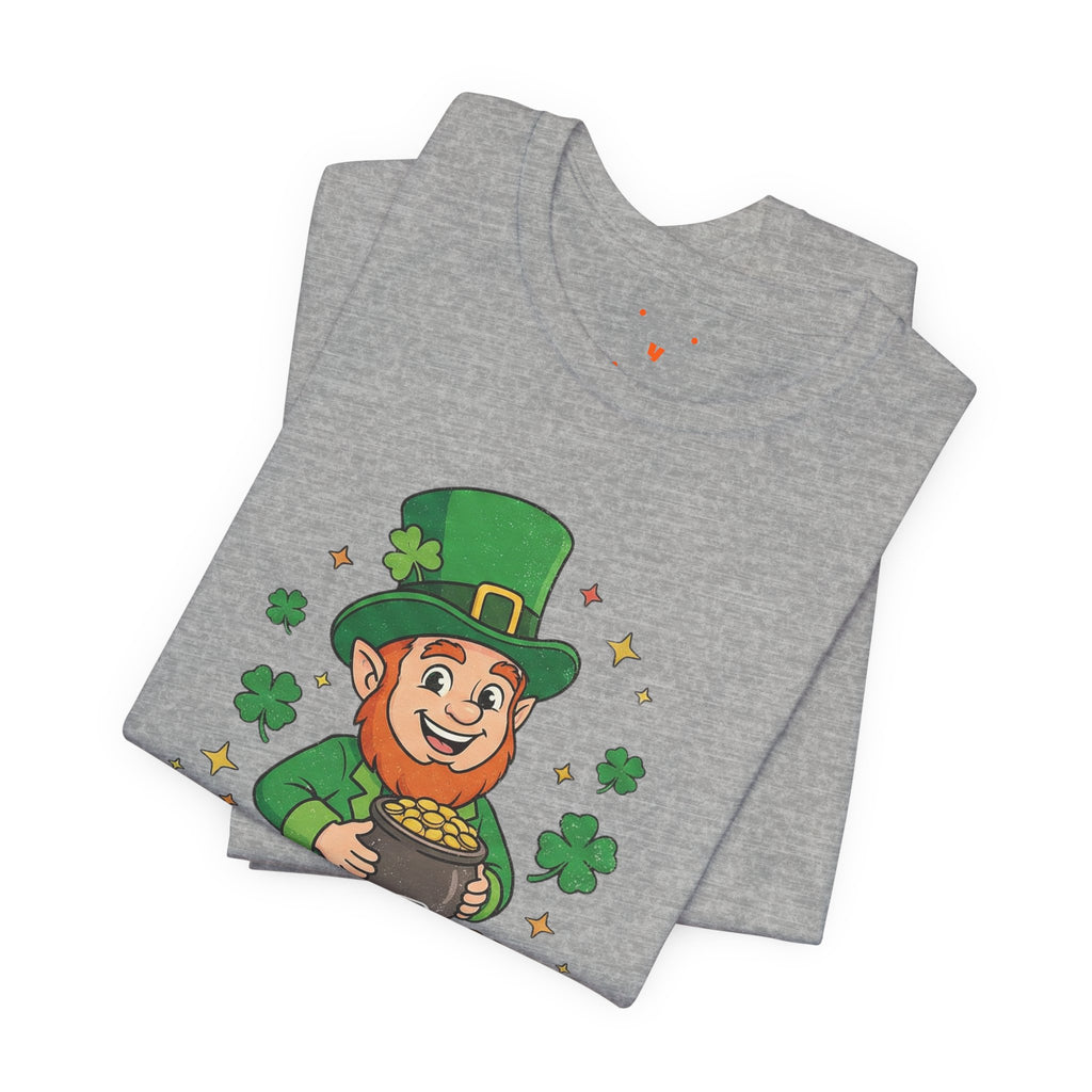 St. Patrick's Day Leprechaun Tee — "Kiss Me I'm Magically Delicious"