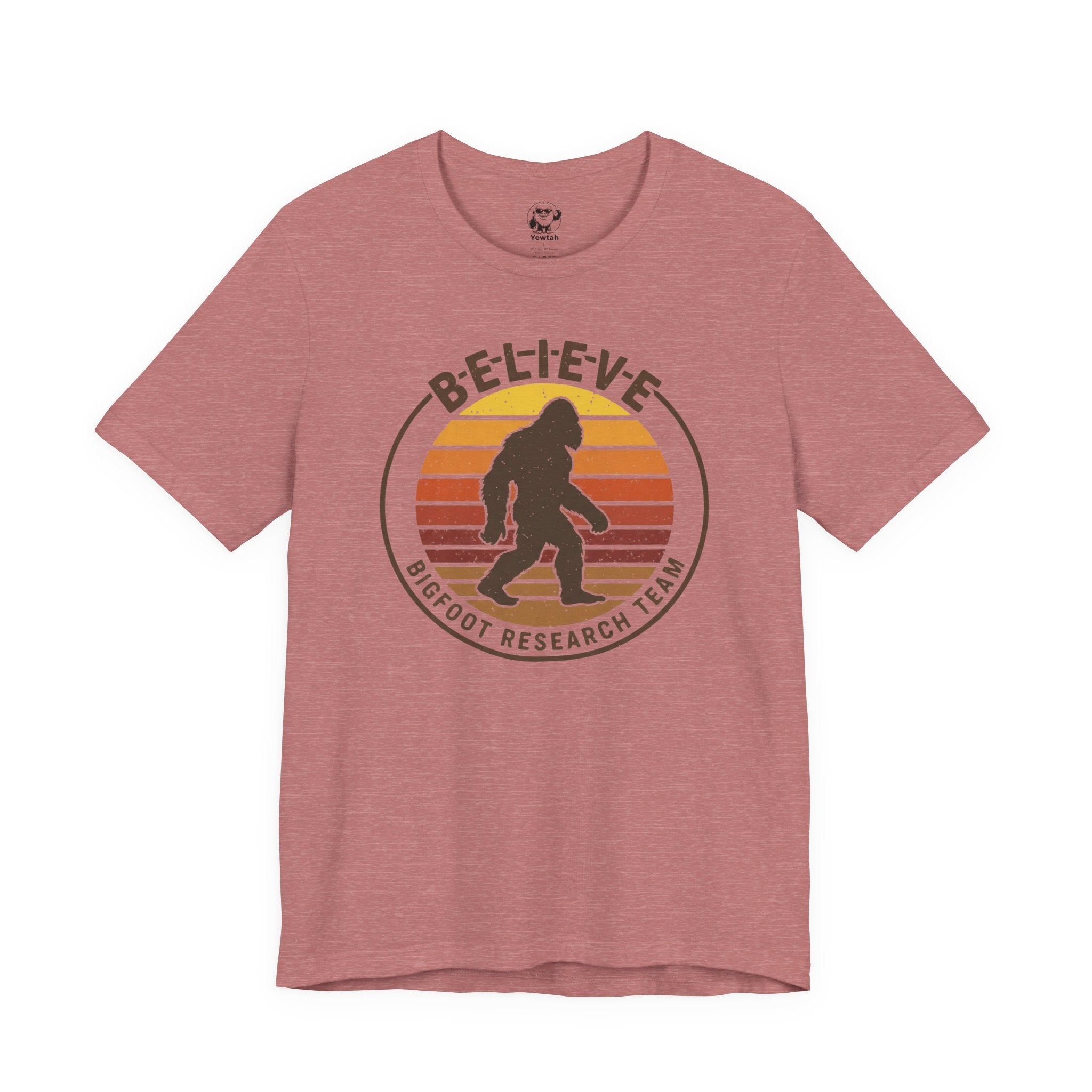 Believe Bigfoot Tee — Bigfoot Research Team Vintage Graphic T‑Shirt