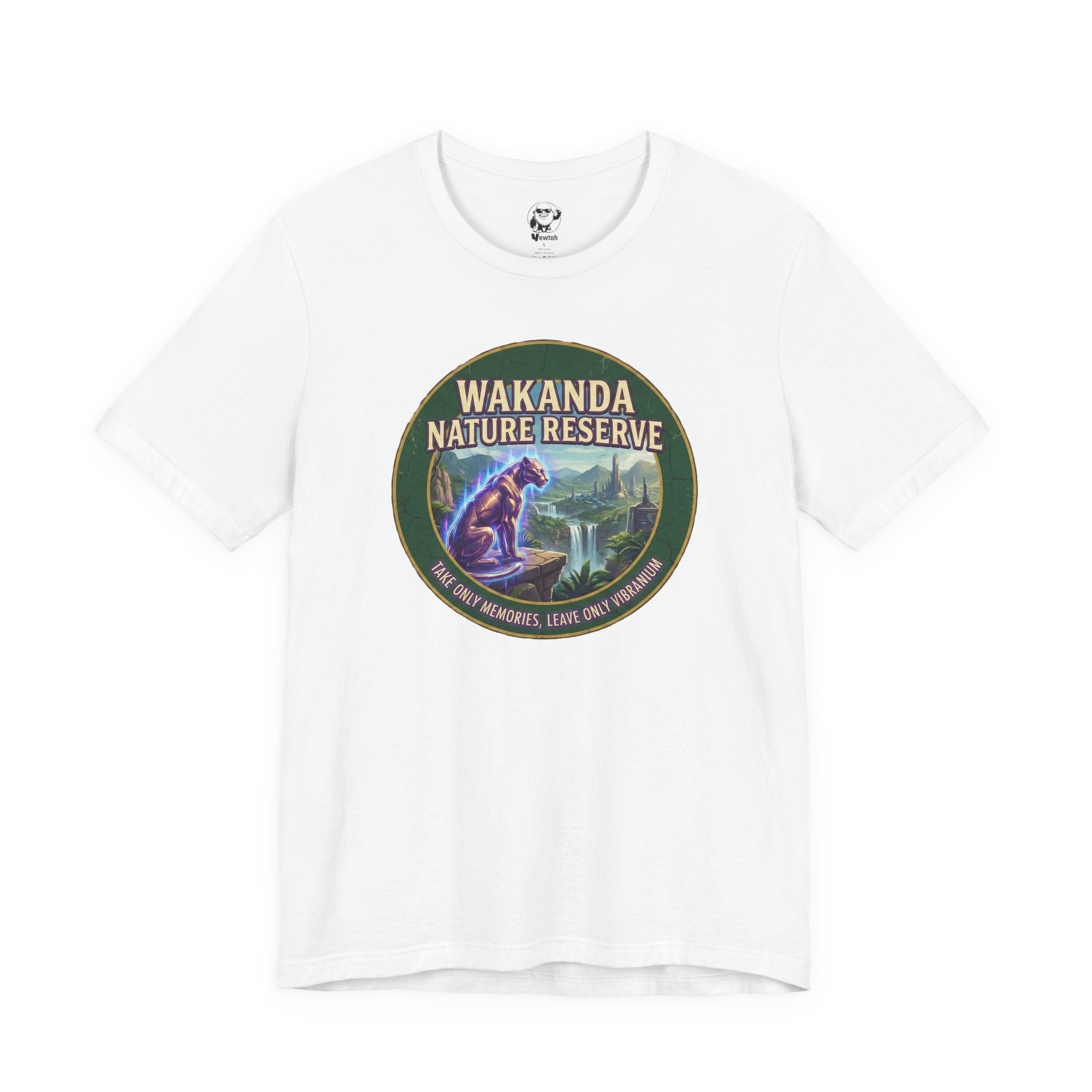 Wakanda Nature Reserve Tee — Vintage Black Panther Wildlife Graphic T-Shirt