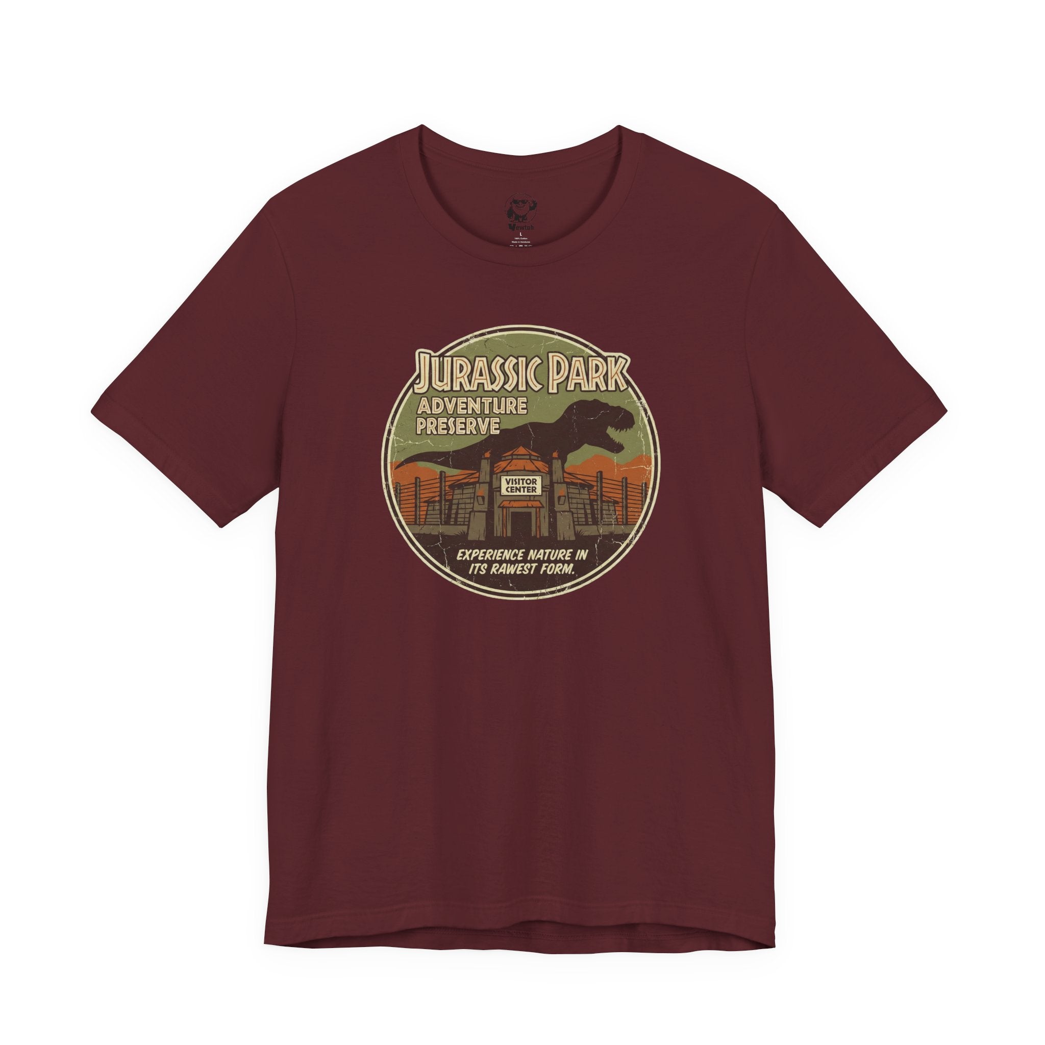 Jurassic Park Adventure Preserve Retro Graphic Tee
