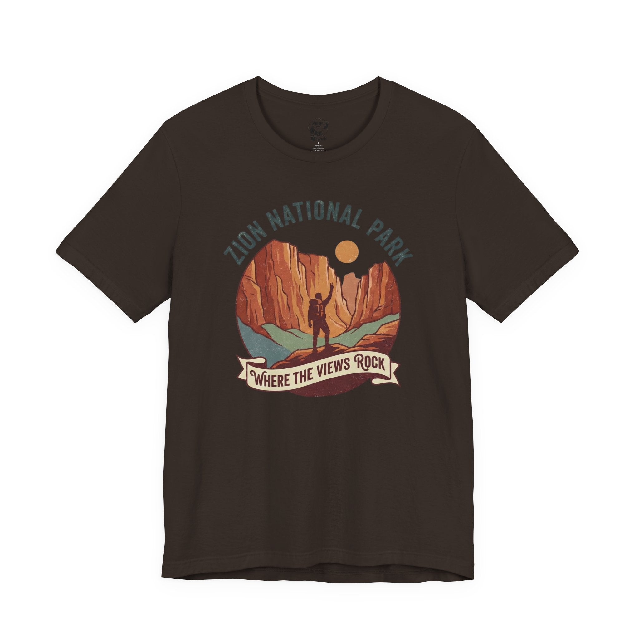 Zion National Park Tee — "Where the Views Rock" Adventure T‑Shirt