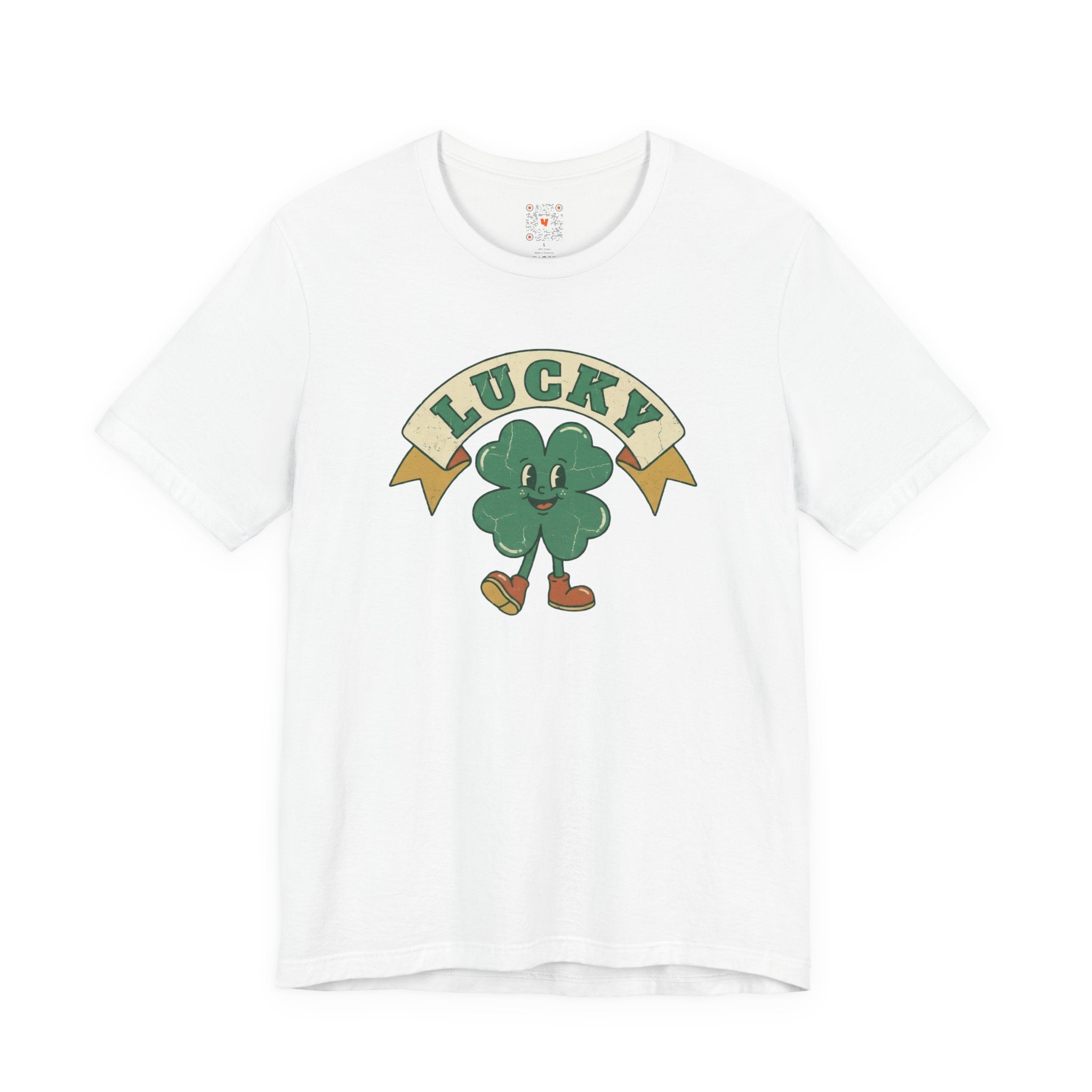Lucky Shamrock Graphic Tee — Vintage St. Patrick's Day Clover T-Shirt