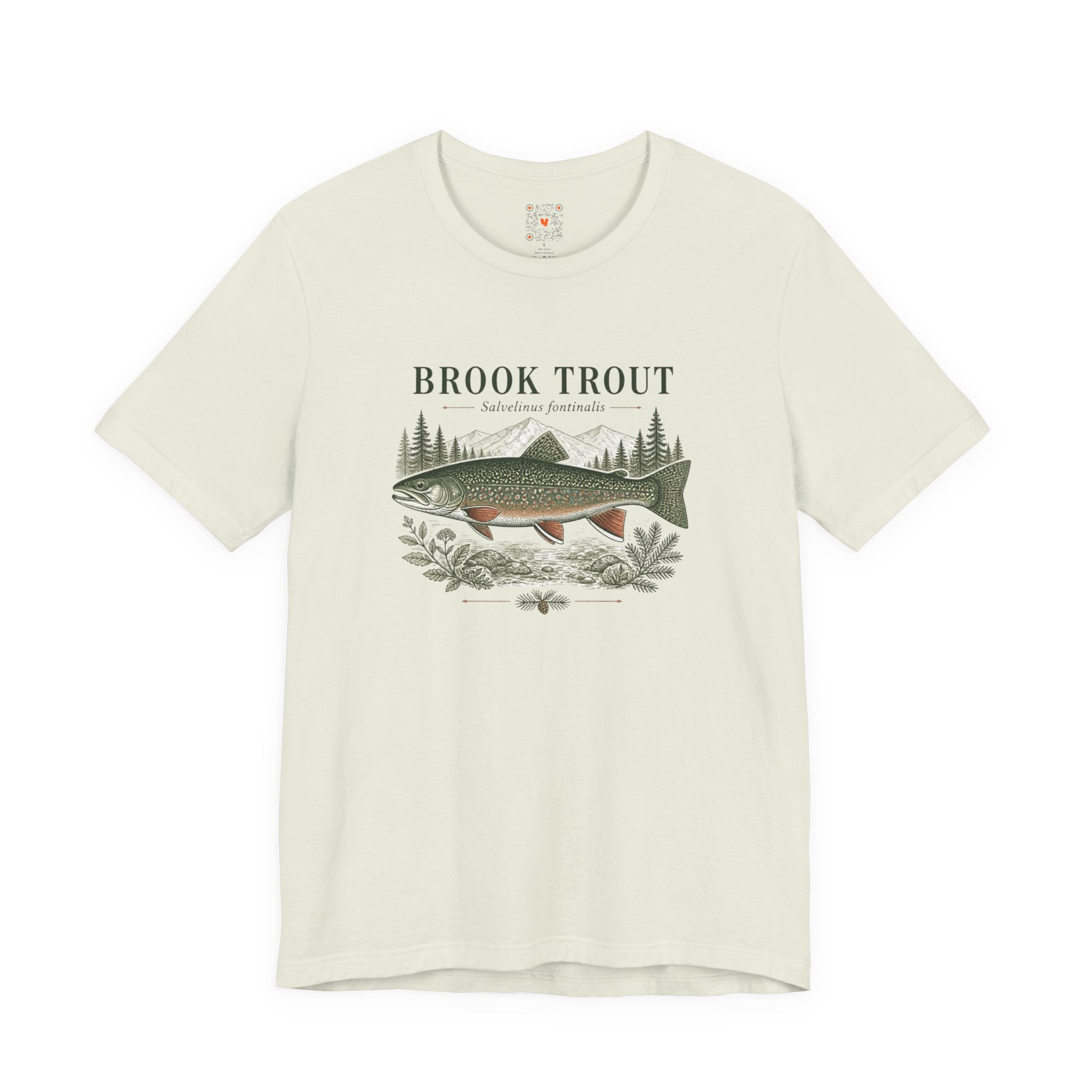 Brook Trout Fishing Tee
