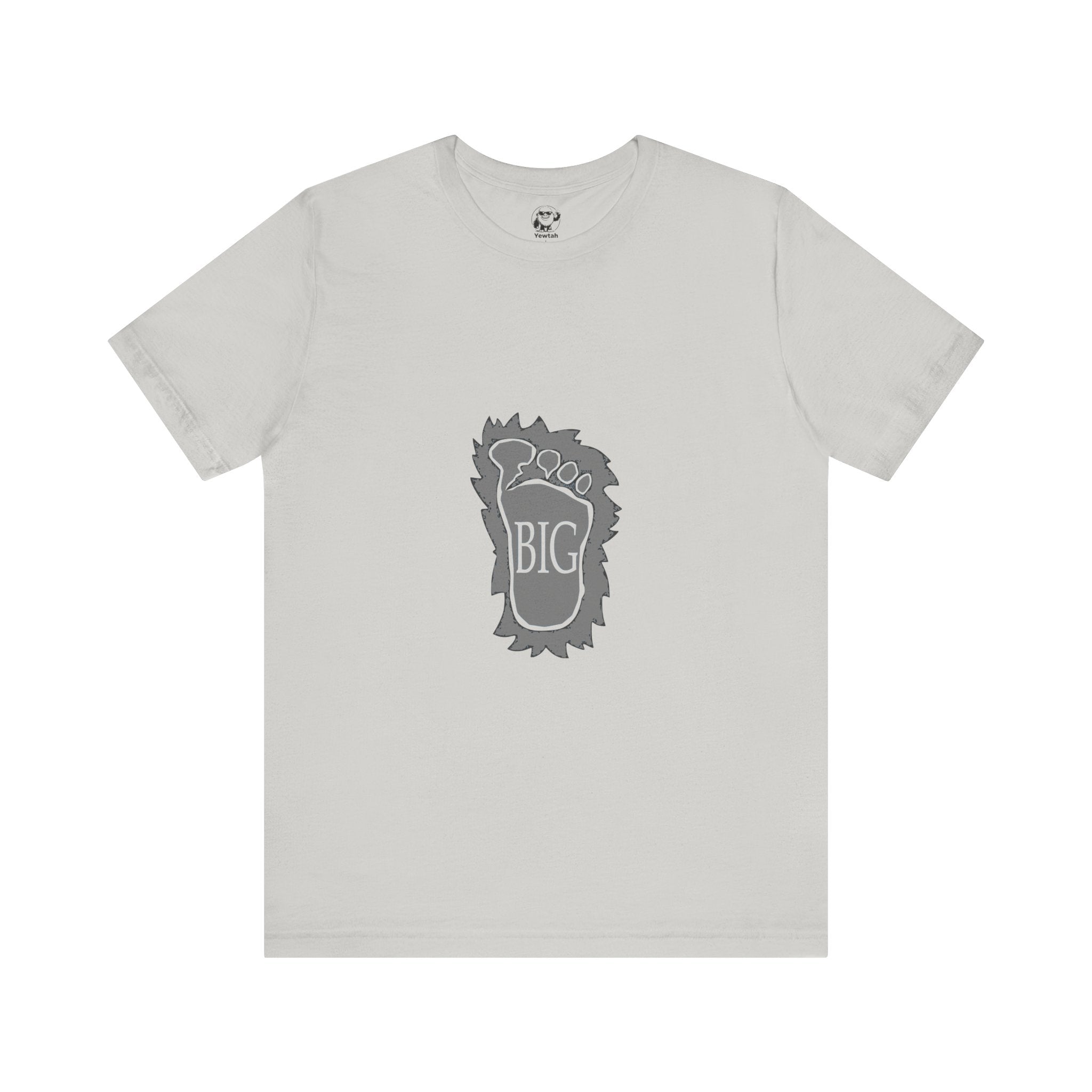Bigfoot Footprint Graphic Tee — Novelty Sasquatch T‑Shirt