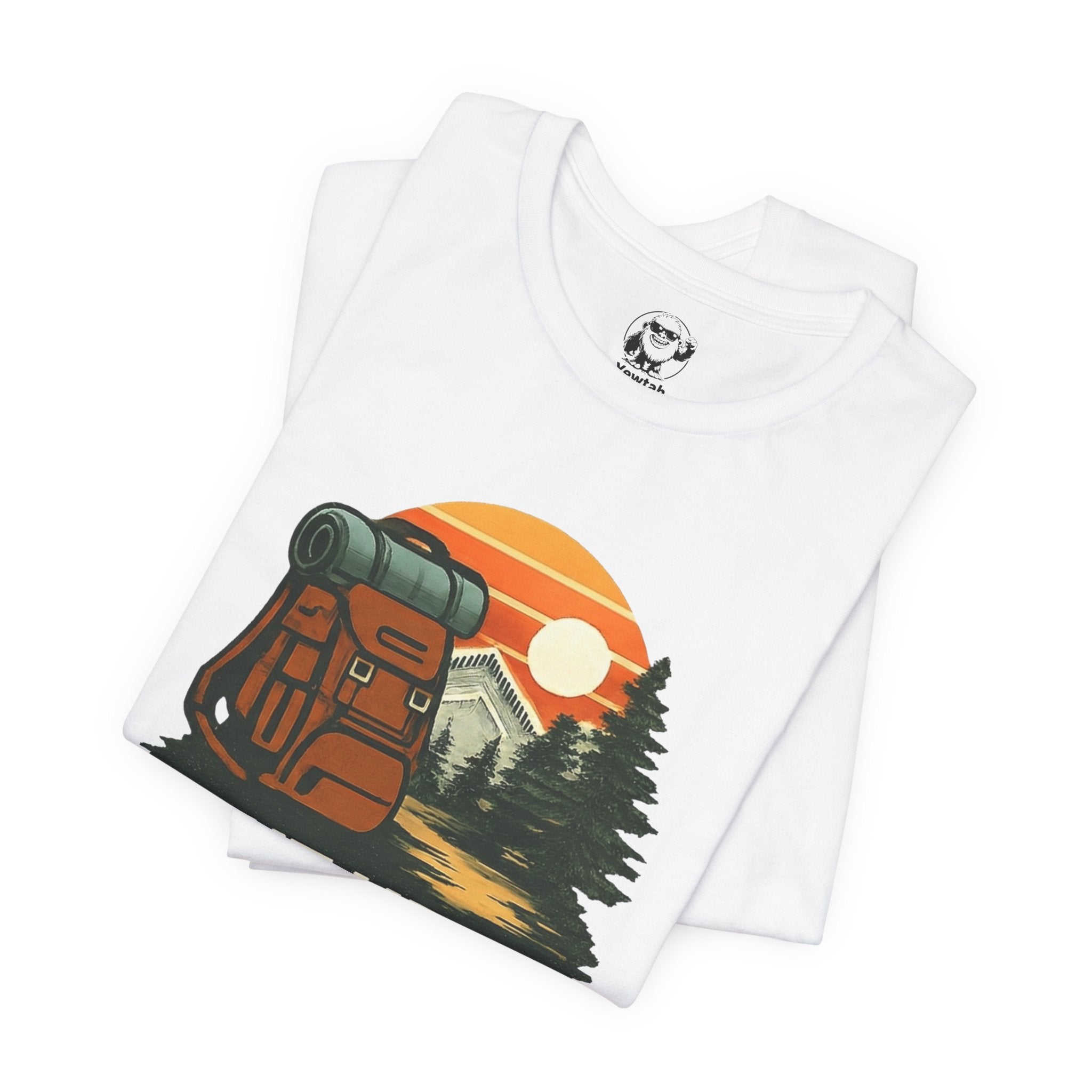 Out Here Avoiding My Responsibilities - Backpack Sunset Outdoor Tee