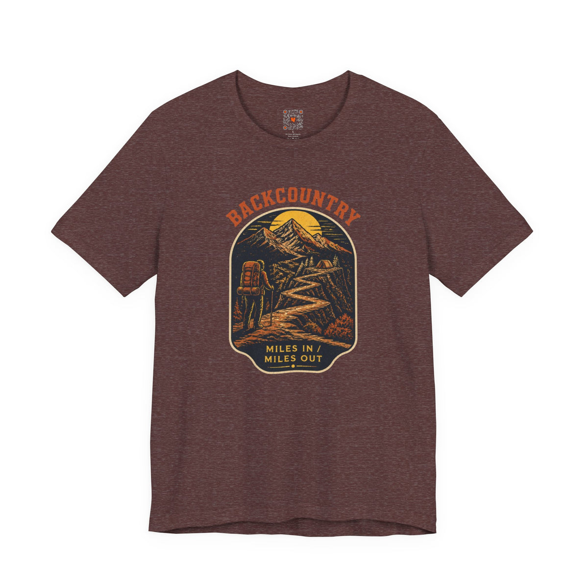 Backcountry Miles In, Miles Out Tee