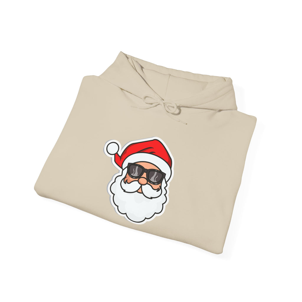 Chill Santa Face Hoodie