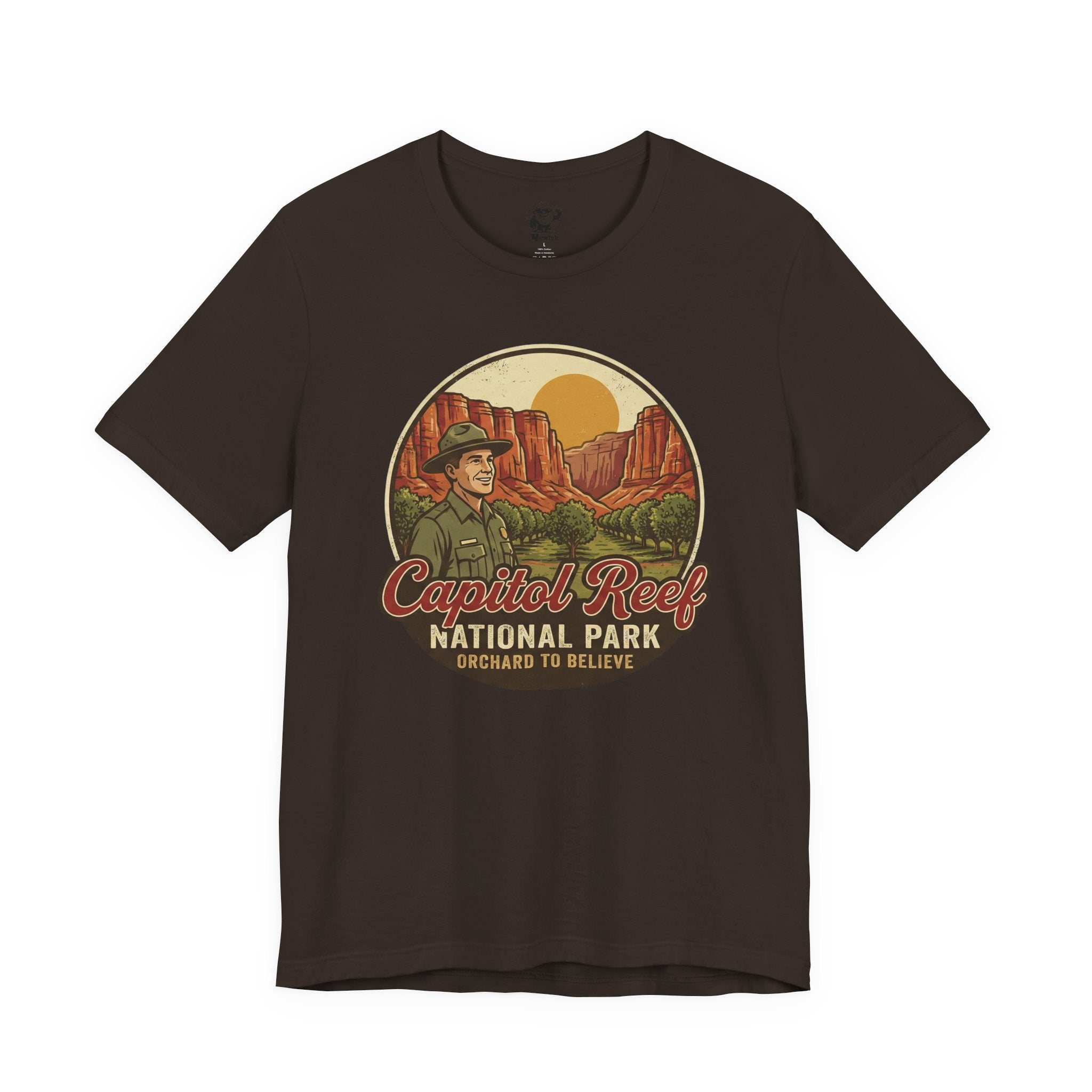 Capitol Rock National Park Tee — Vintage Outdoor Travel T‑Shirt