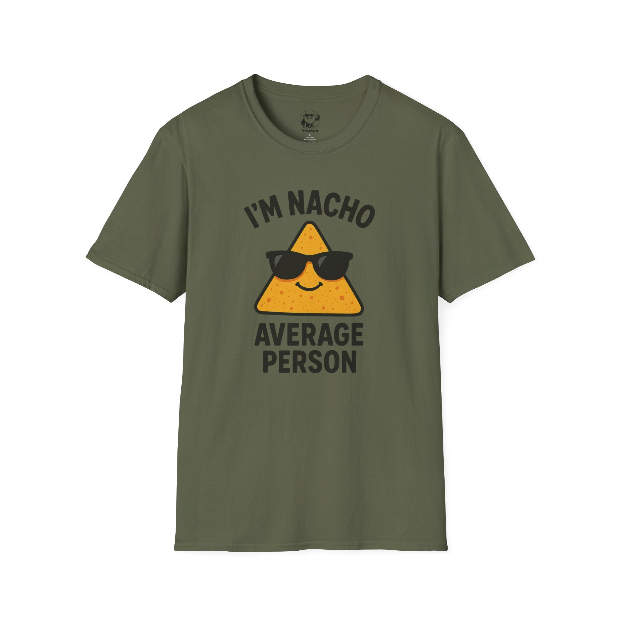 I’m Nacho Average Person Tee – Cute Nacho Graphic Tee for Foodie Lovers