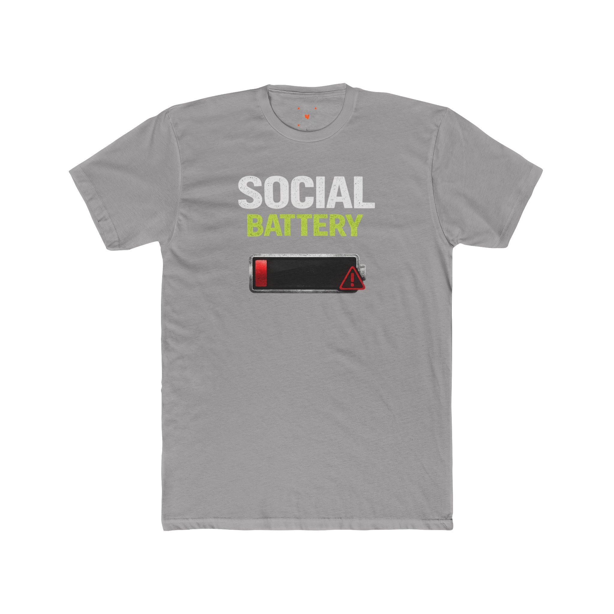 Social Battery Low T-Shirt — Funny Introvert Graphic Tee