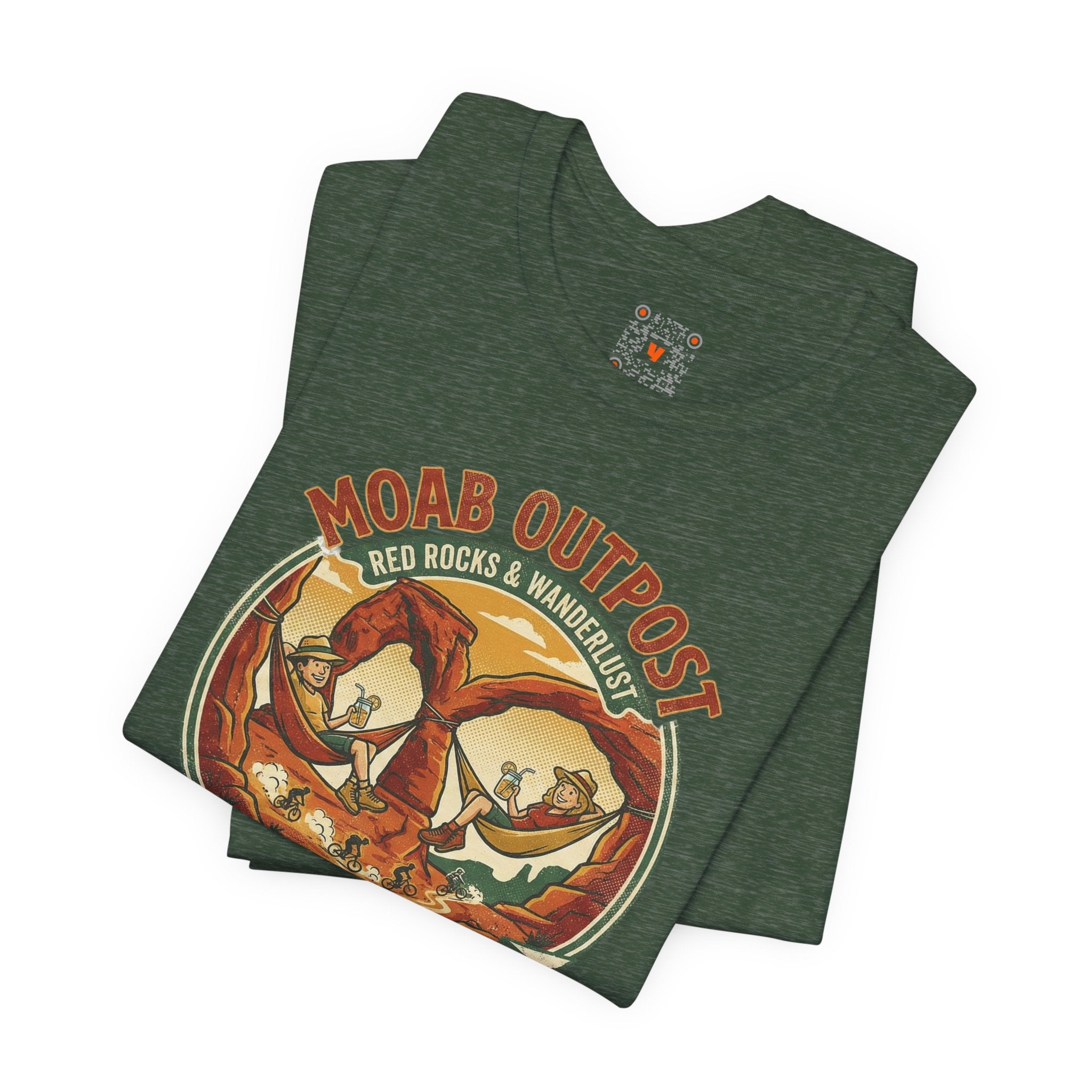 Moab Outpost Adventure Tee — "Adventure: Just Add Sand" Graphic T-Shirt